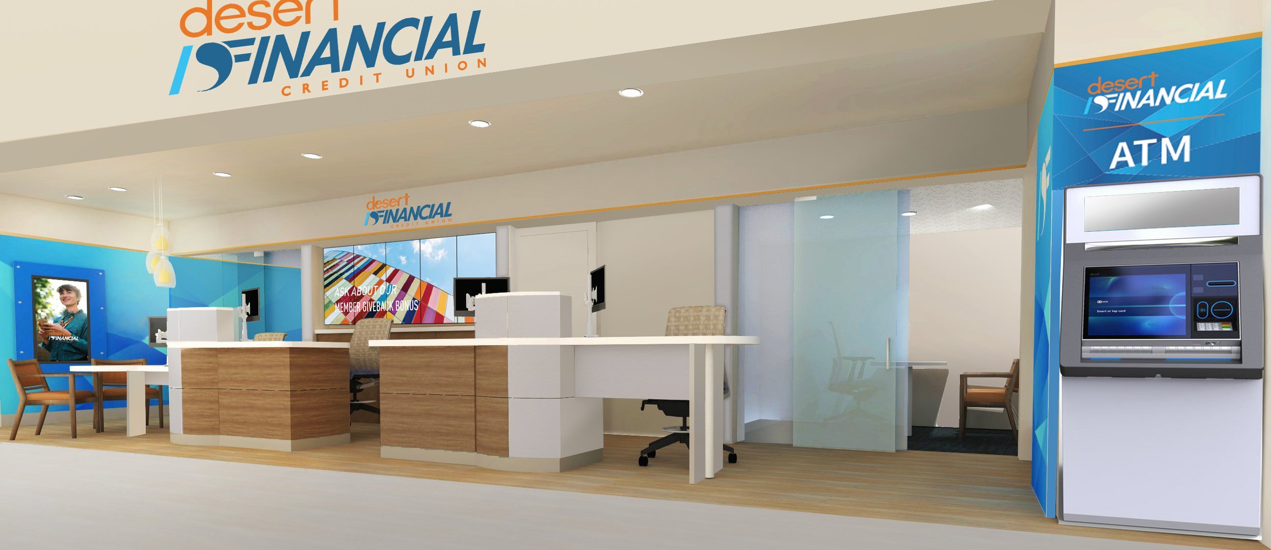 Desert Financial Credit Union Final Rendering by Lily Grace York