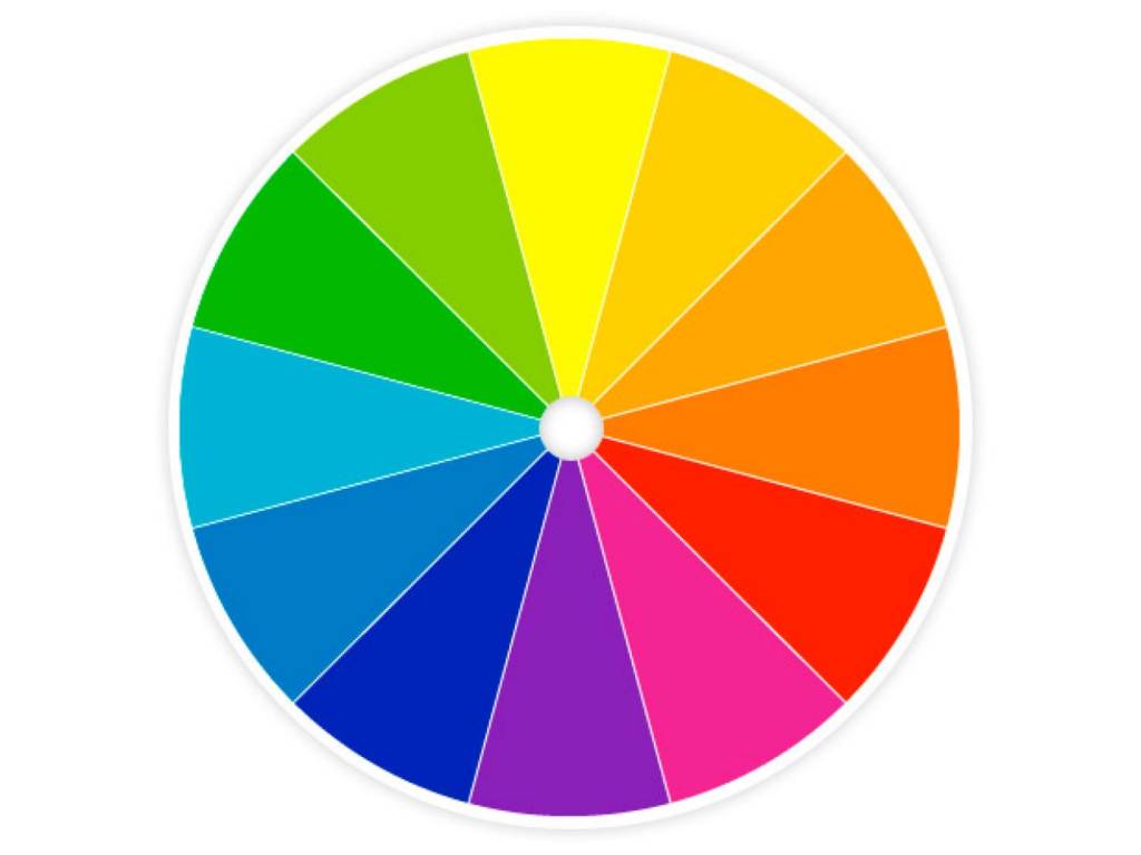 A color wheel.