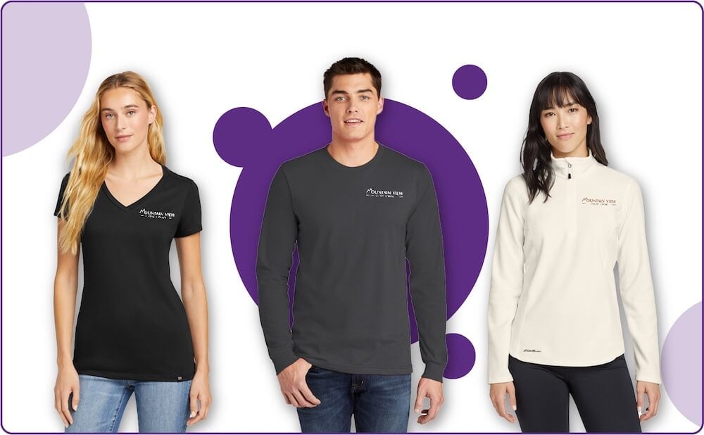 Custom Bank Apparel For Spring