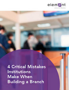 Can your institution afford to make a $100,000 mistake? Element