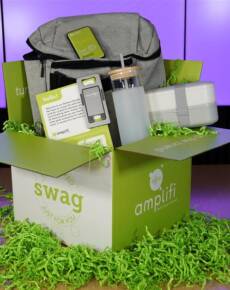 sample box of promotional products