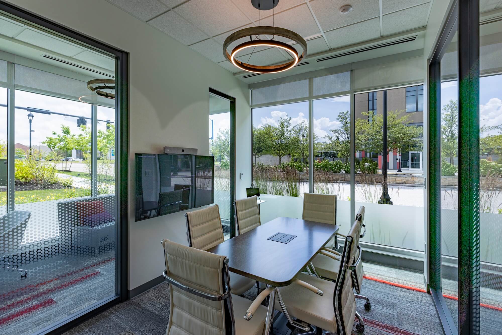 Erie Crocker Park small bank conference room