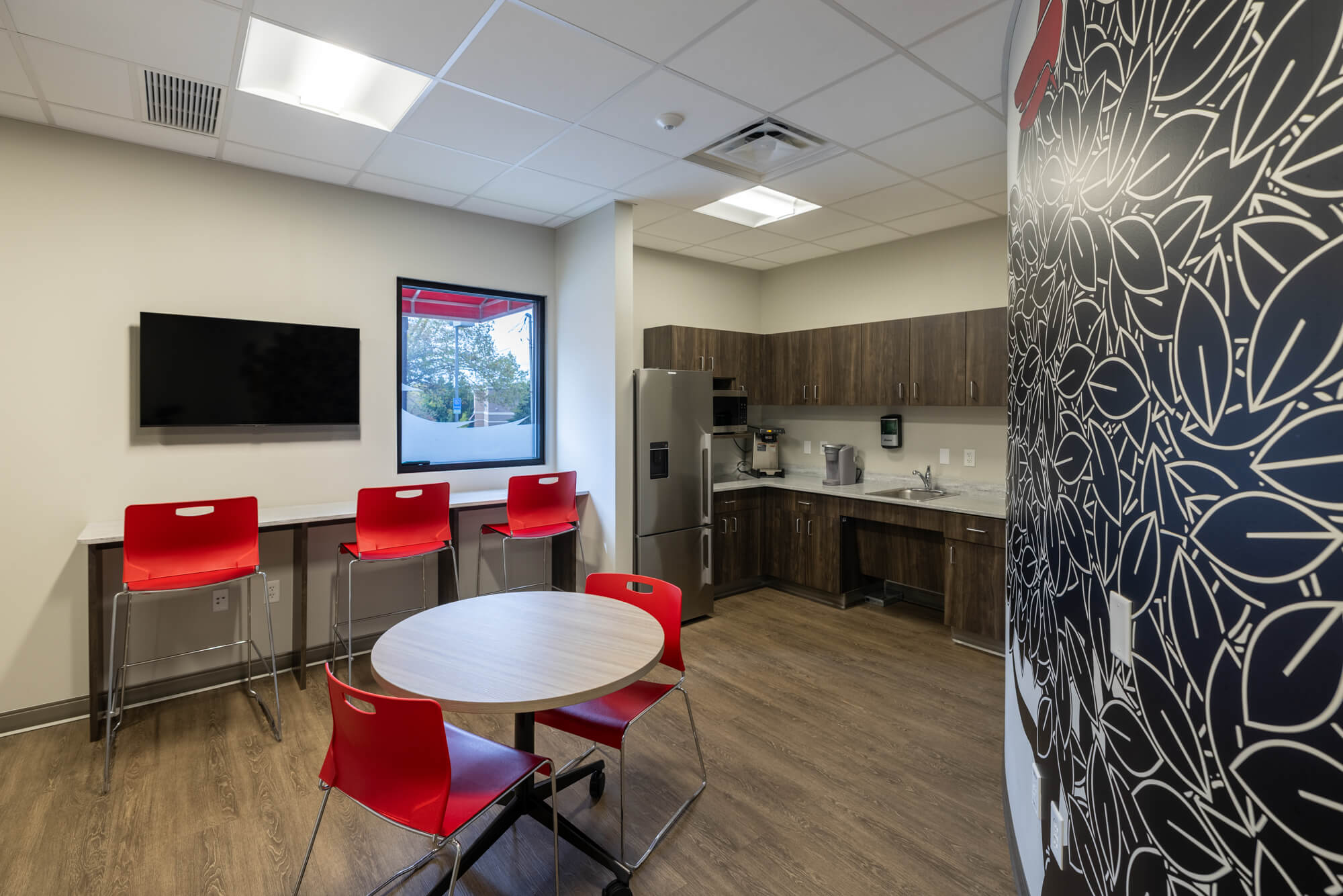 FC Bank Westerville bank employee kitchen