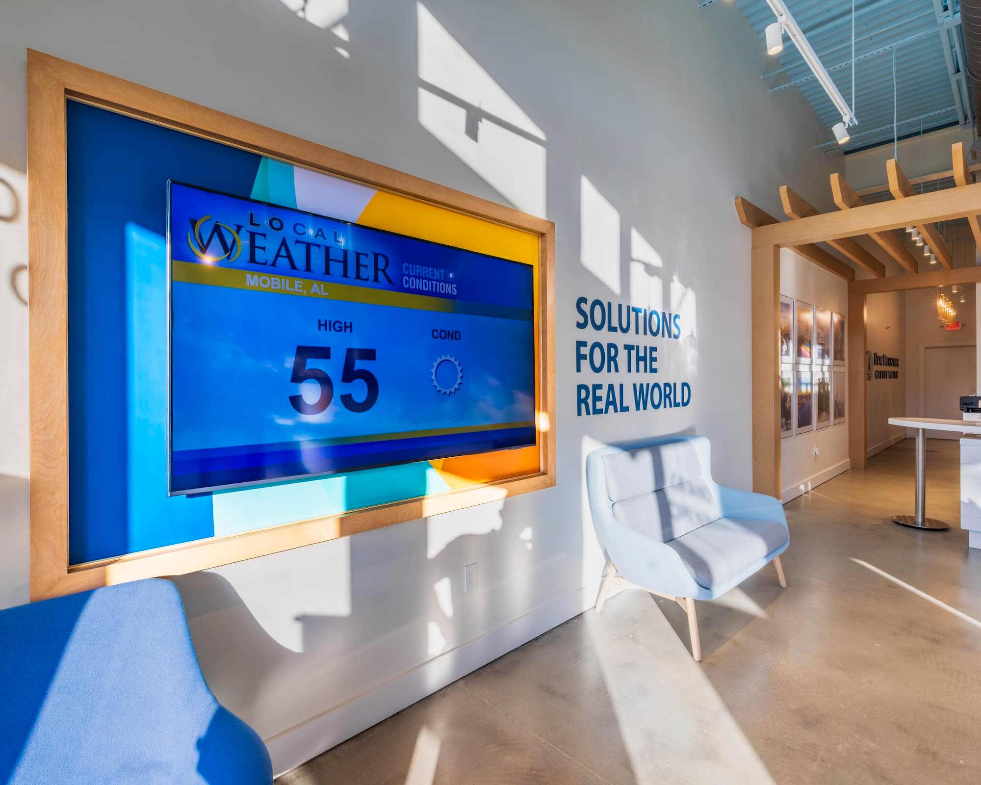 credit union digital displays
